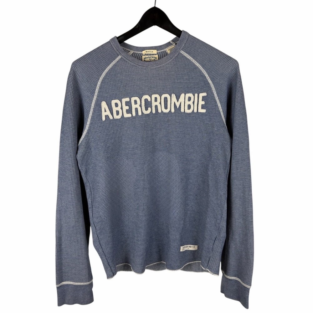 Vintage 2000s Abercrombie & Fitch Muscle Adirondack Long Sleeve Shirt Size S